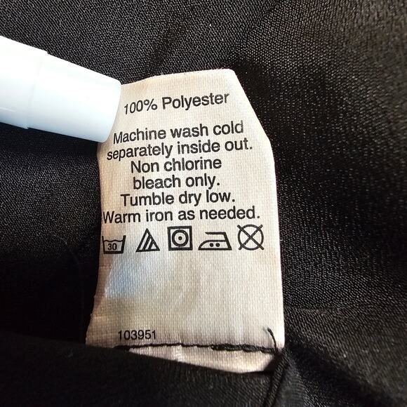 J Crew Black Sheer Racerback Camisole Tank Top Womens 6 Flowy Relaxed Fit V-Neck - Picture 8 of 8